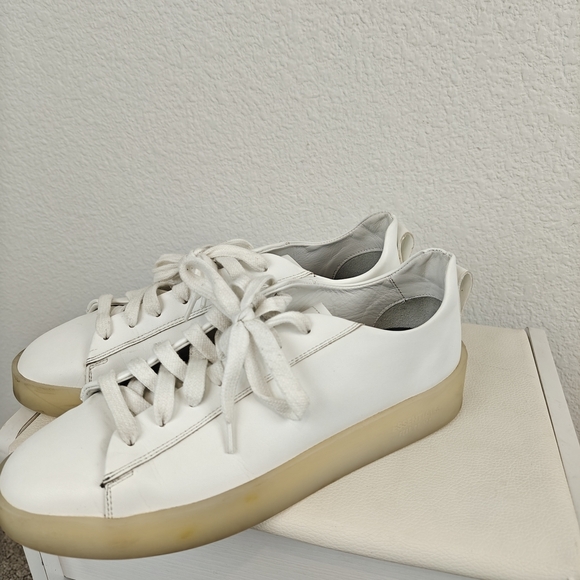 Essentials Fear Of God White Leather Sneakers Size 37, 6-6.5 Women's - Picture 5 of 16